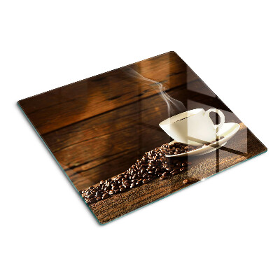 Tocător de bucătărie Cafea și o ceașcă