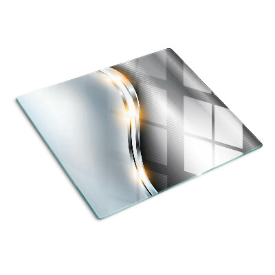 Tocător sticlă Model abstract cu linii
