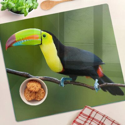 Tocător de bucătărie Tucan pe o creangă