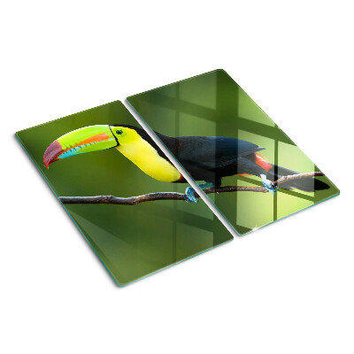 Tocător de bucătărie Tucan pe o creangă