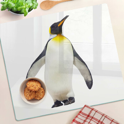 Tocător sticlă Pinguin pe gheață
