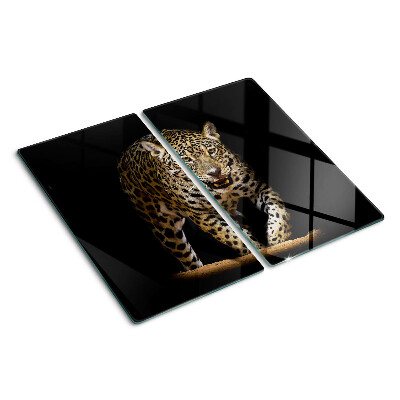 Tocător de bucătărie Leopard în mișcare