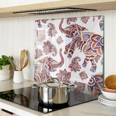 Tocător de bucătărie Model Paisley cu flori