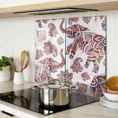 Tocător de bucătărie Model Paisley cu flori