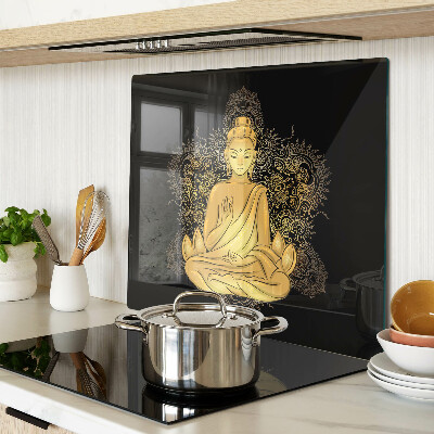 Tocător sticlă Buddha în meditație