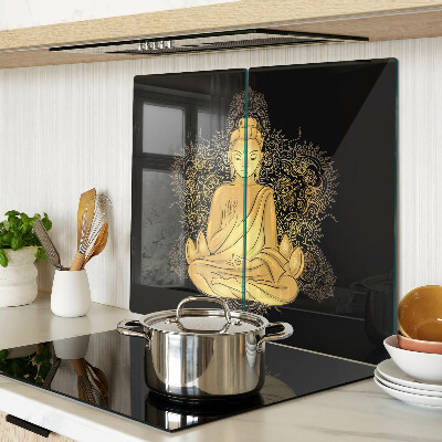 Tocător sticlă Buddha în meditație