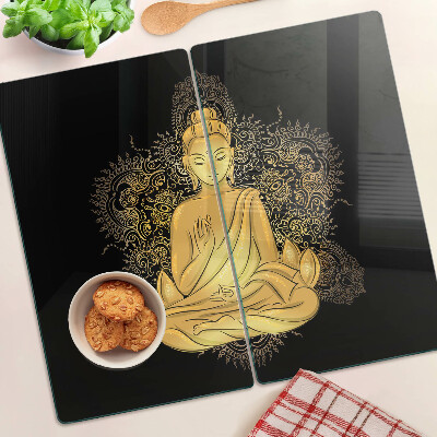 Tocător sticlă Buddha în meditație