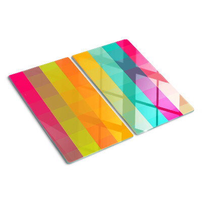 Tocător de bucătărie Geometrie colorată cu gradient