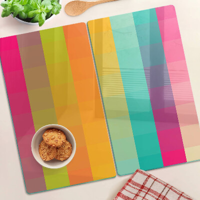 Tocător de bucătărie Geometrie colorată cu gradient