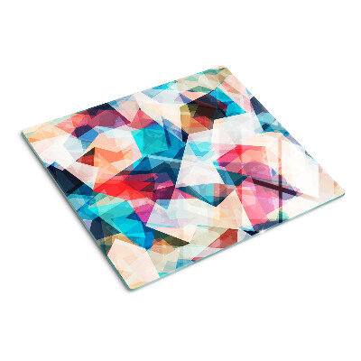 Tocător de bucătărie Geometrie abstractă în culori pastelate