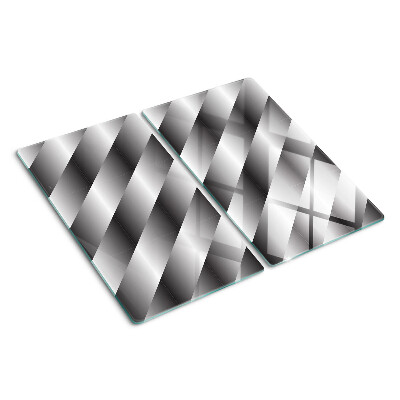 Tocător de bucătărie Modele geometrice în nuanțe de gri