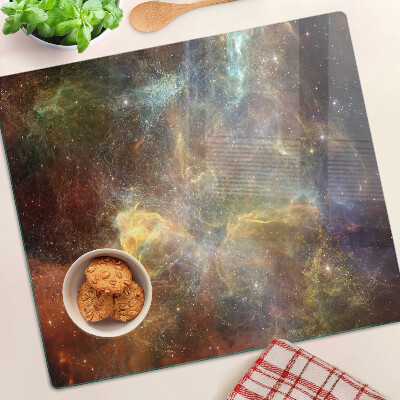Tocător sticlă Peisaj galactic cosmic