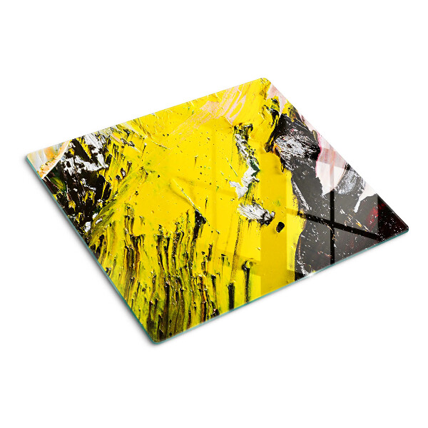 Tocător de bucătărie Peisaj abstract în culori intense