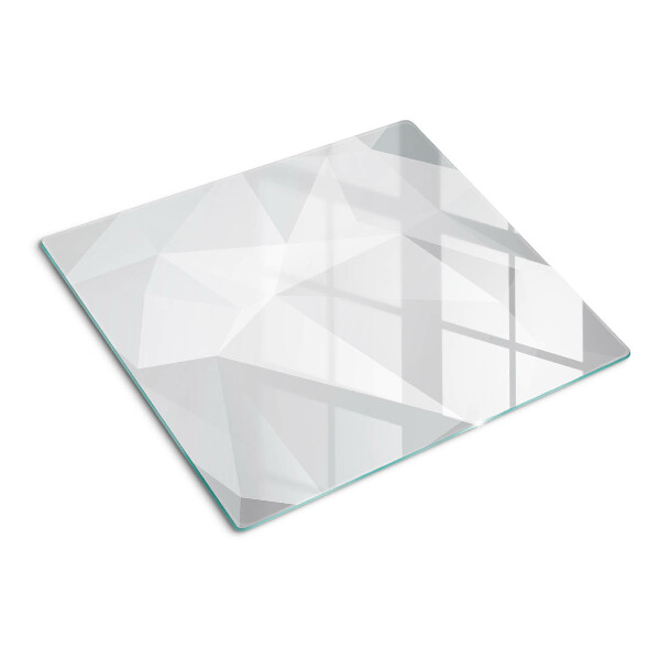 Tocător de bucătărie Forme geometrice în nuanțe de gri