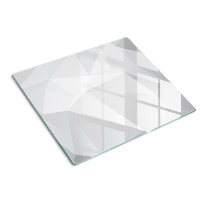 Tocător de bucătărie Forme geometrice în nuanțe de gri