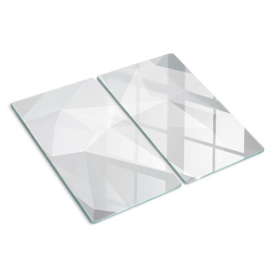 Tocător de bucătărie Forme geometrice în nuanțe de gri