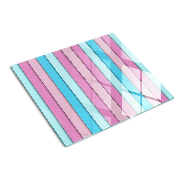 Tocător de bucătărie Geometrie în culori pastelate