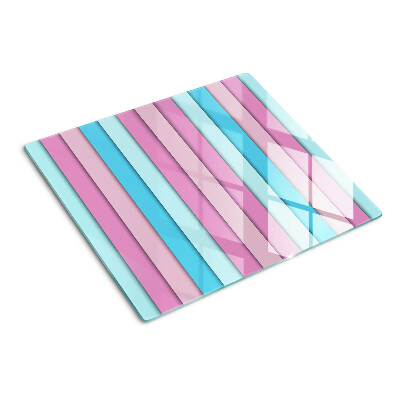 Tocător de bucătărie Geometrie în culori pastelate