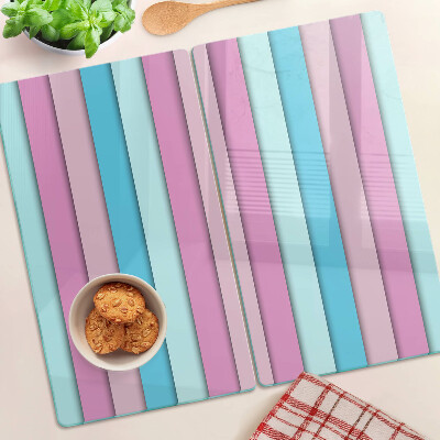 Tocător de bucătărie Geometrie în culori pastelate