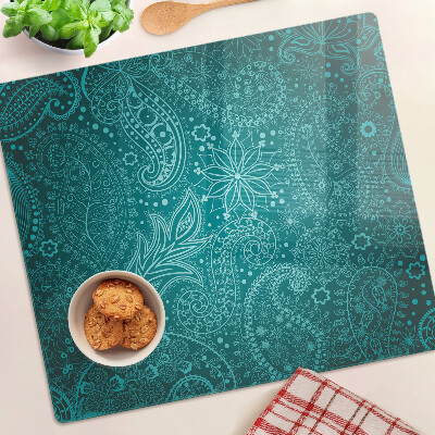 Tocător sticlă Model Paisley