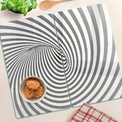 Tocător de bucătărie Motiv spiralat optic