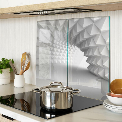 Tocător de bucătărie Model geometric 3D