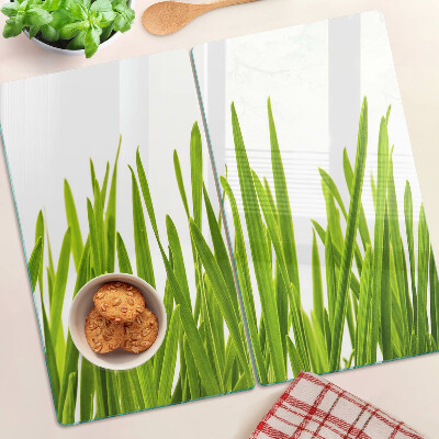 Tocător sticlă Iarbă verde