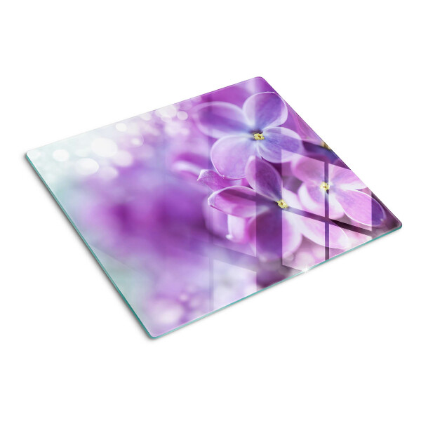 Tocător de bucătărie Flori în nuanțe de violet