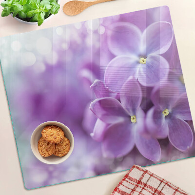 Tocător de bucătărie Flori în nuanțe de violet