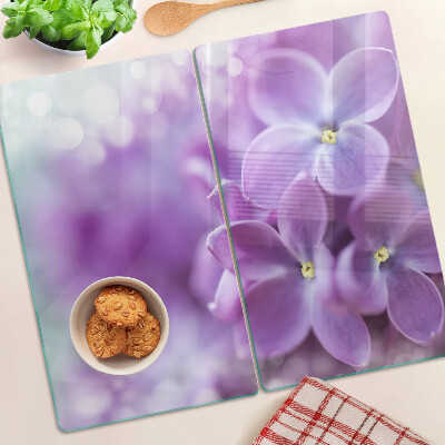 Tocător de bucătărie Flori în nuanțe de violet