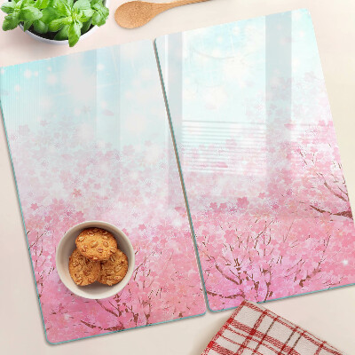 Tocător de bucătărie Motive florale Sakura