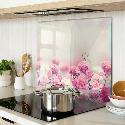 Tocător de bucătărie Motiv floral roz