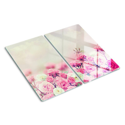 Tocător de bucătărie Motiv floral roz