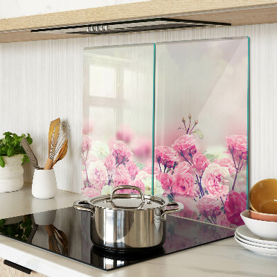 Tocător de bucătărie Motiv floral roz