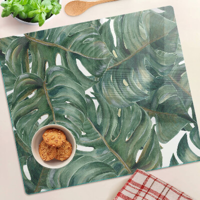 Tocător de bucătărie Frunze de Monstera