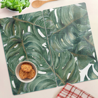 Tocător de bucătărie Frunze de Monstera