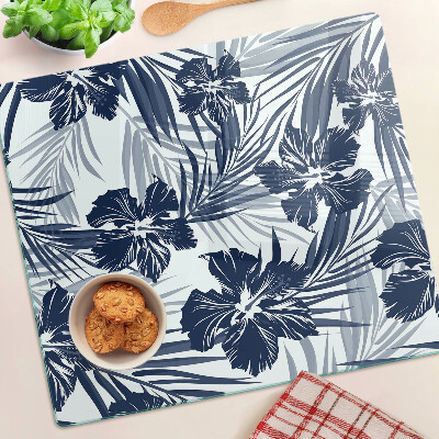 Tocător de bucătărie Motiv floral tropical