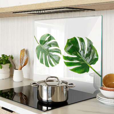 Tocător sticlă Frunze de Monstera