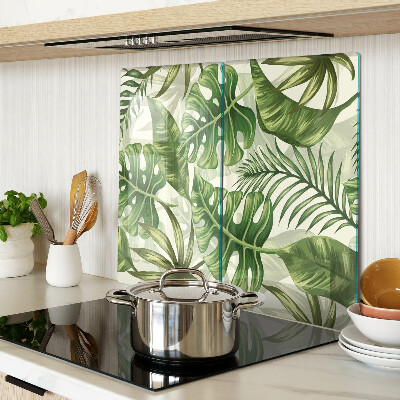 Tocător de bucătărie Frunze tropicale