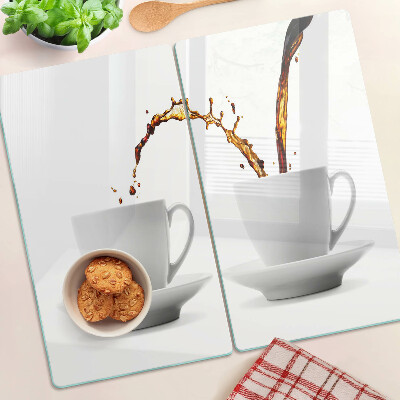 Tocător sticlă Cafea în cești