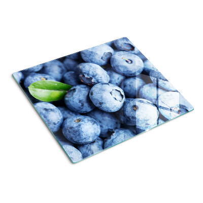 Tocător sticlă Fructe de pădure cu frunze