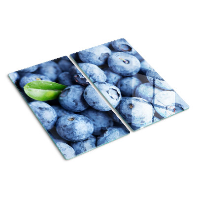 Tocător sticlă Fructe de pădure cu frunze