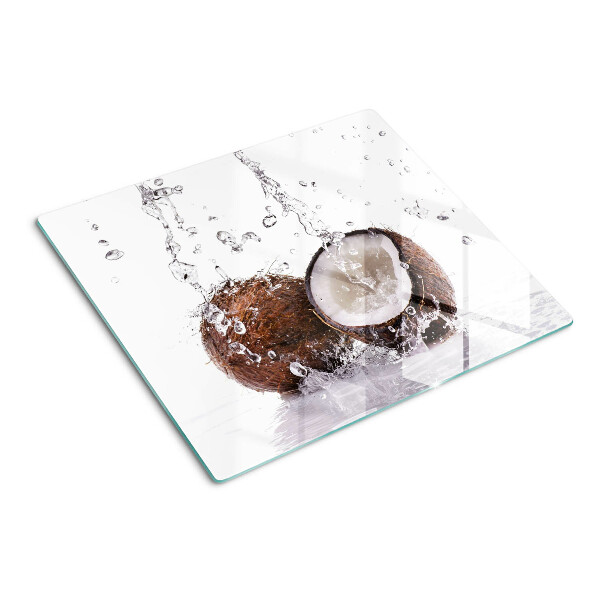 Tocător de bucătărie Nucă de cocos în apă