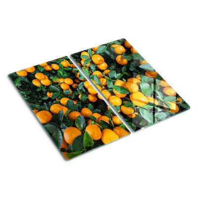 Tocător sticlă Mandarine pe ramuri