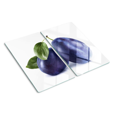 Tocător de bucătărie Prune cu frunze