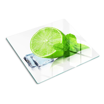 Tocător de bucătărie Lime cu mentă și gheață