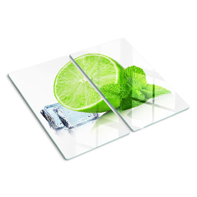 Tocător de bucătărie Lime cu mentă și gheață