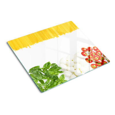Tocător de bucătărie Paste cu ierburi și roșii