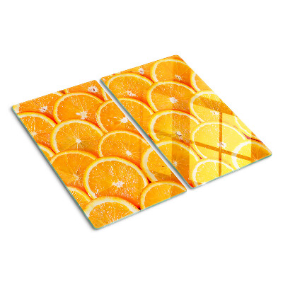 Tocător sticlă Felii de portocală