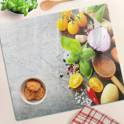 Tocător de bucătărie Ingrediente și ierburi aromatice pentru bucătărie
